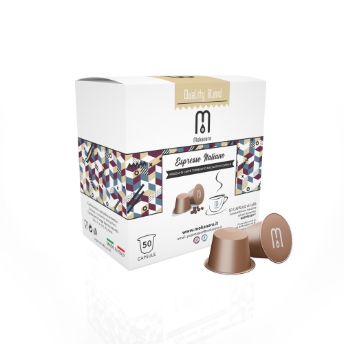 Capsule compatibili Nespresso - Box da 50 Capsule